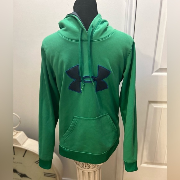 50%off w♥️ 
Green Under Armer Sweat Shirt Med 0699 #3 👠 - Picture 1 of 5